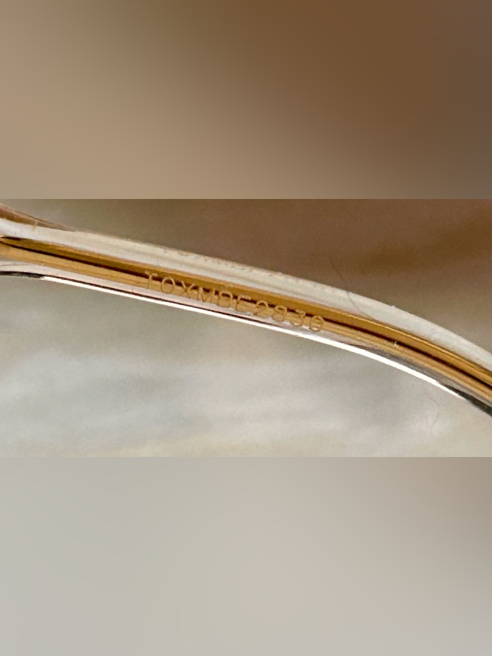 Gucci GG0566ON 002 Womens Tortoise Crystal Cat Eye Glasses Guaranteed Authentic - Picture 6 of 10